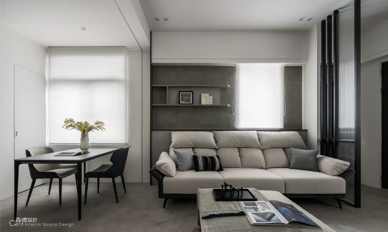 老屋翻新x現代灰階親子宅《灰歸》